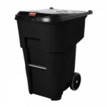 CONTENEDOR ROLLOUT 360 LTS NEGRO RUBBERMAID
