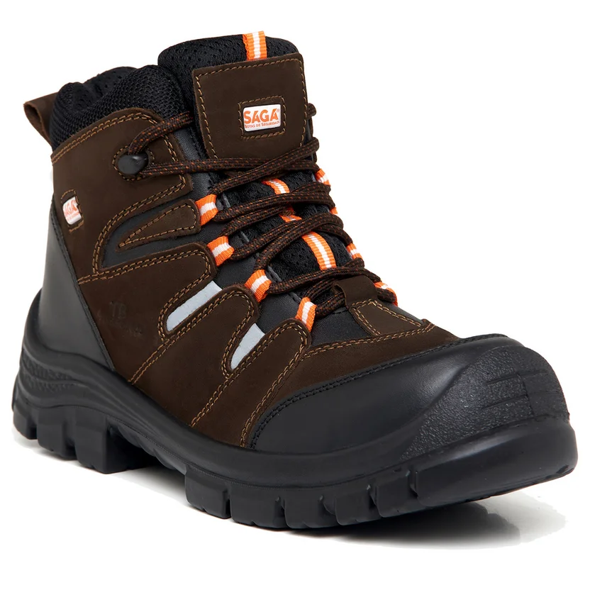 BOTA SAGA CUERO NOBUCK PUNTERA COMPOSITE - Imagen 2