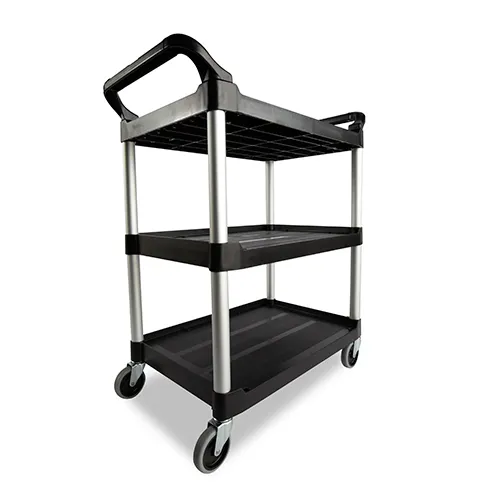 CARRO DE SERVICIO 90 KG NEGRO - Imagen 2