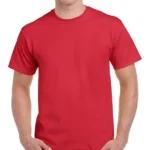 Camiseta Cuello Redondo Roja