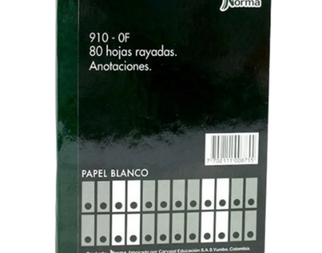 libreta-norma-910