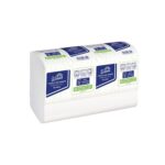Toalla de manos en Z Blanca Familia